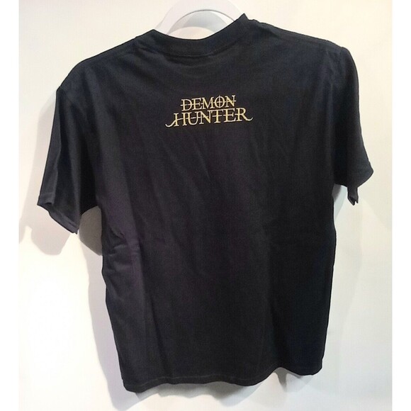 Demon Hunter T-shirt Rock Tee Heavy Metal Youth Size Medium NEW Old Stock - Picture 2 of 4